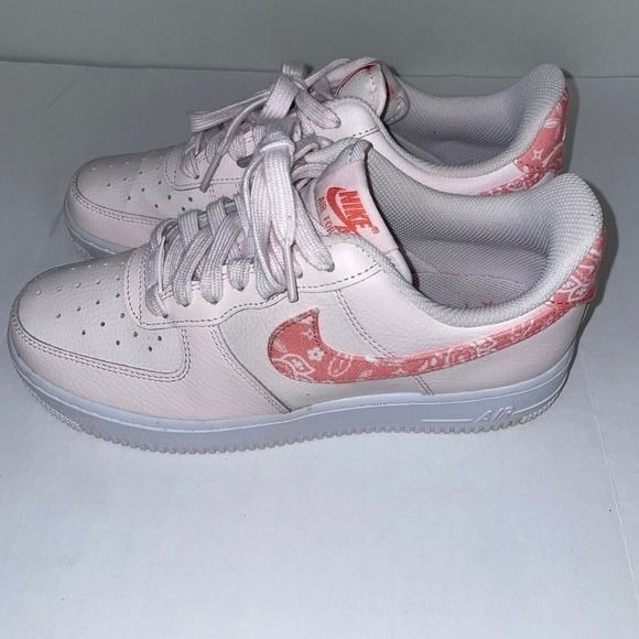 Nike Shoes - Nike Air Force 1 Low Pink Paisley Bandana Sneakers‎ FD1448-664 Womens 8